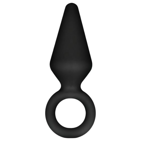 Anal Adventures Platinum S - anál plug (fekete) - kicsi