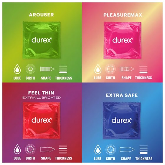 Durex Surprise Me - óvszercsomag (40db)