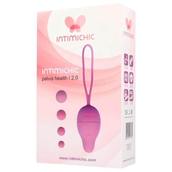 Intimichic I 2.0 - variálható gésagolyó szett (pink)