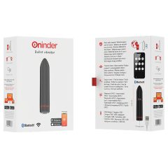 Oninder - okos mini vibrátor (fekete)