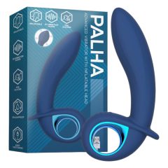 INTOYOU Palha - akkus, felfújható vibrátor (kék)