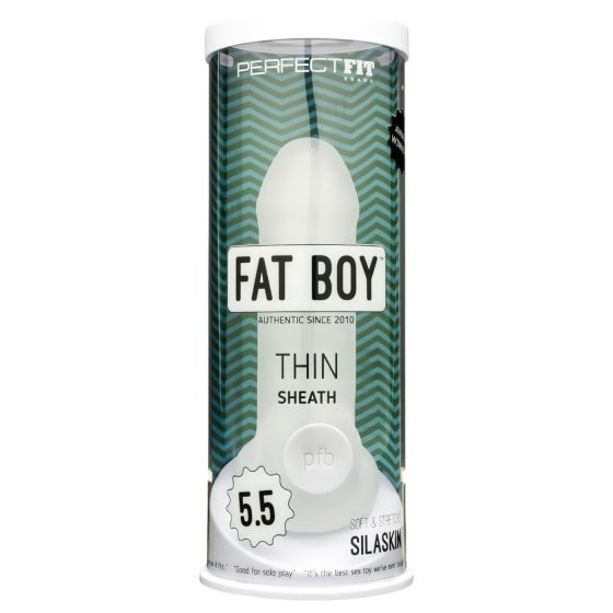 Fat Boy Thin - péniszköpeny (15cm) - tejfehér