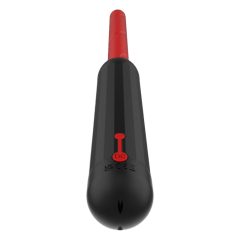 Taboom - akkus, elektro szex rúd (fekete-piros)