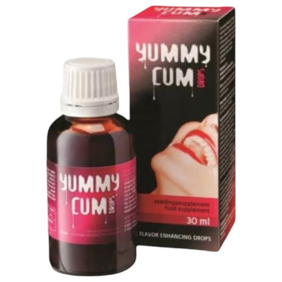 Yummy Cum Drops - étrend-kiegészítő csepp férfiaknak (30ml)