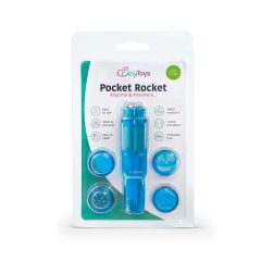   Easytoys Pocket Rocket - vibrátoros szett - kék (5 részes)