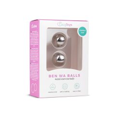 Easytoys Ben Wa - acél gésagolyók - ezüst (19mm)