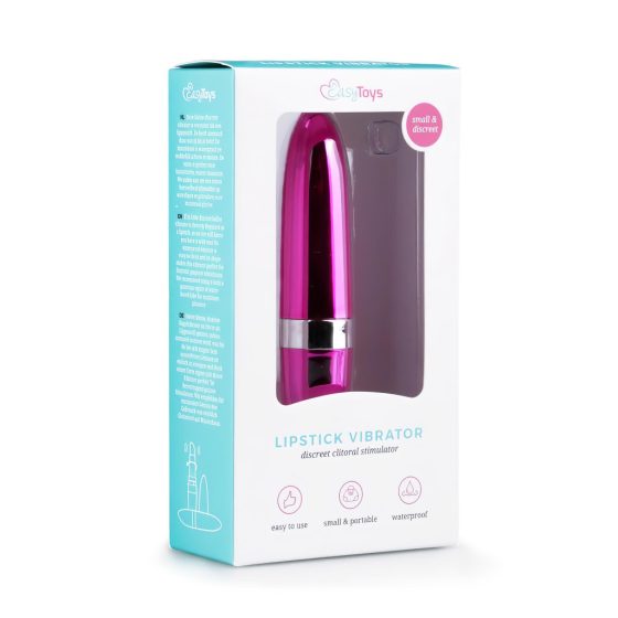 Easytoys Lipstick - vízálló rúzsvibrátor (pink)