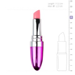 Easytoys Lipstick - vízálló rúzsvibrátor (pink)