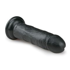 Easytoys - tapadótalpas élethű dildó (15,5cm) - fekete