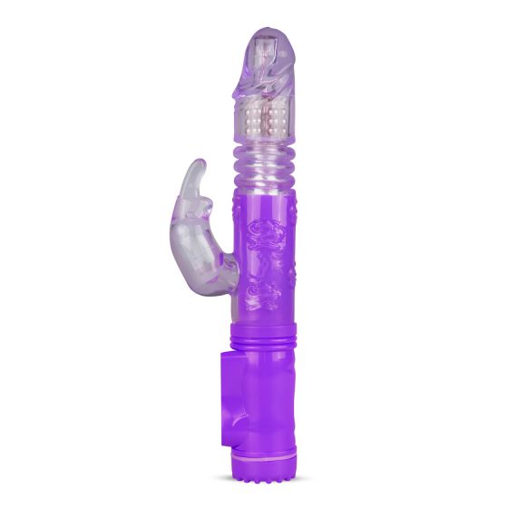 Easytoys Bunny - lökő-forgó vibrátor (lila)