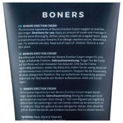   Boners Erection - stimuláló intim krém férfiaknak (100ml)