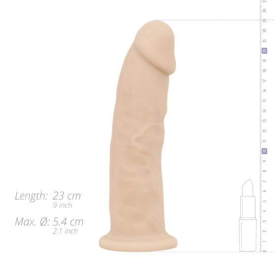 Real Fantasy Xavier - élethű dildó - 23cm (natúr)