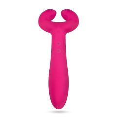 Easytoys Couple - akkus, vízálló párvibrátor (pink)