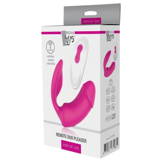 Vibes of Love Duo - 2in1 csiklóvibrátor (pink)