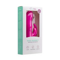 Easytoys Mad Rabbit - nyuszis csiklókaros vibrátor (pink)