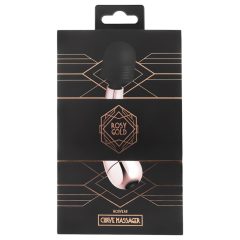   Rosy Gold Wand Mini Curve - akkus, masszírozó vibrátor (rosegold)