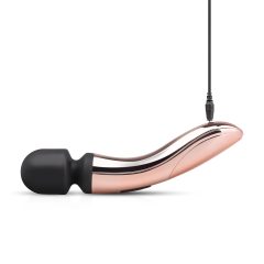   Rosy Gold Wand Curve - akkus, masszírozó vibrátor (rosegold)