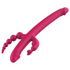   Dreamtoys Anywhere Pleasure Vibe - akkus, 4 ágú vibrátor (pink)