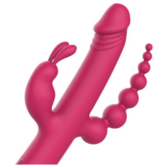 Dreamtoys Anywhere Pleasure Vibe - akkus, 4 ágú vibrátor (pink)