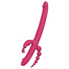   Dreamtoys Anywhere Pleasure Vibe - akkus, 4 ágú vibrátor (pink)