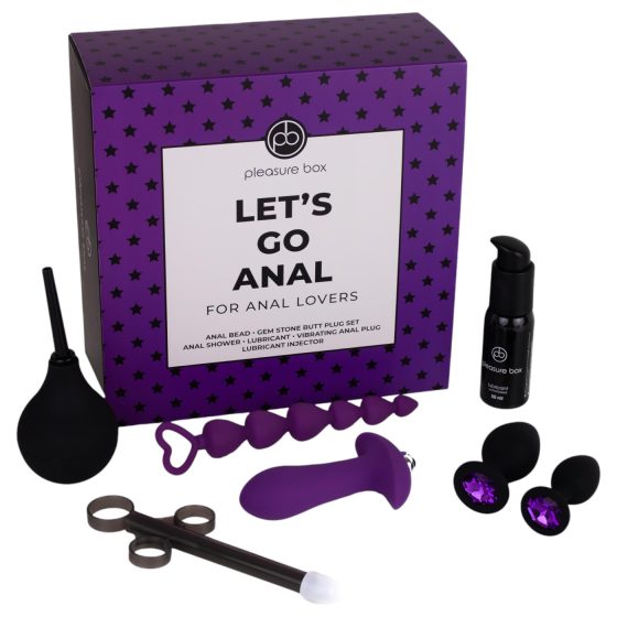 Pleasure Box Let's Go Anal - teljes anál szett - 7 részes