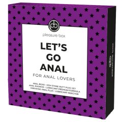   Pleasure Box Let's Go Anal - teljes anál szett - 7 részes