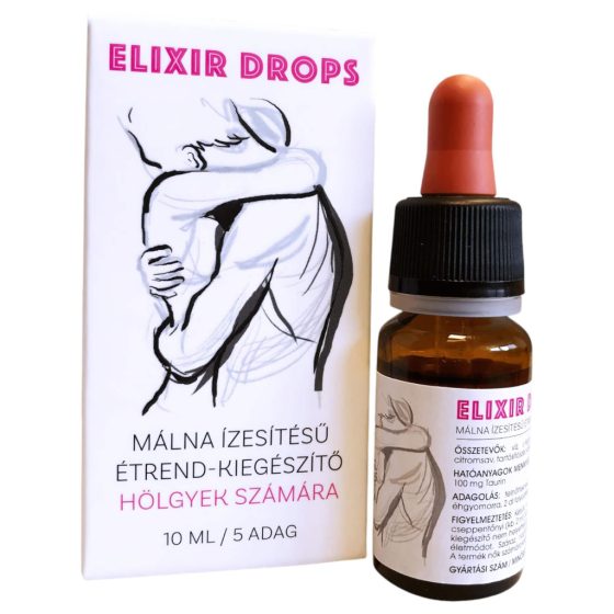 ELIXIR - növényi étrend-kiegészítő csepp nőknek (10ml) - málna