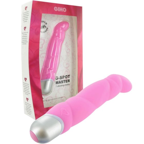 / FEELZTOYS Gino - vízálló G-pont vibrátor (pink)