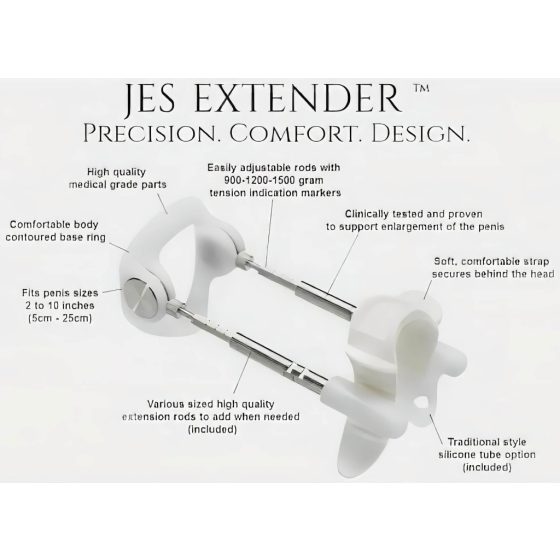 Jes-Extender - Light Standard pénisznövelő készülék (17cm-ig)