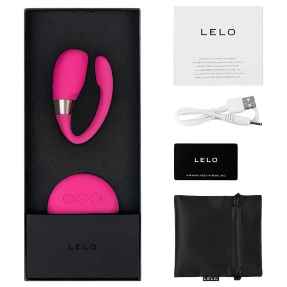 LELO Tiani 3 - szilikon párvibrátor (pink)