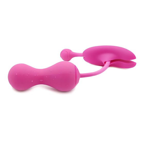 Magic Motion Kegel Master - Okos gésagolyó duó (lila)