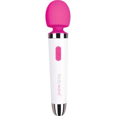   Bodywand Aqua Wand - vízálló masszírozó vibrátor (fehér-pink)