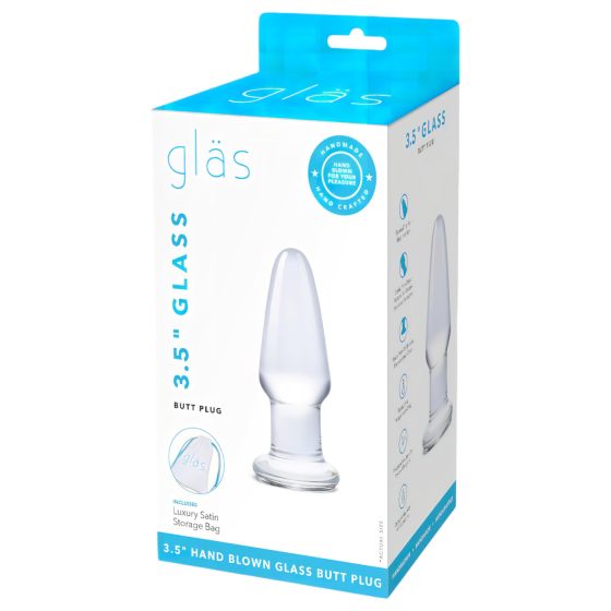 GLAS - klasszikus üveg anál plug