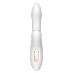   Satisfyer Pro+ G-spot - csiklóizgató és G-pont vibrátor (fehér)