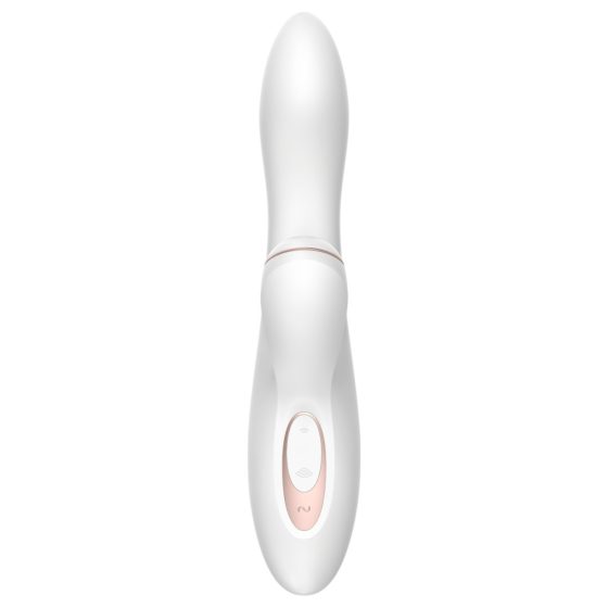 Satisfyer Pro+ G-spot - csiklóizgató és G-pont vibrátor (fehér)