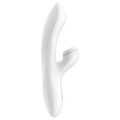   Satisfyer Pro+ G-spot - csiklóizgató és G-pont vibrátor (fehér)