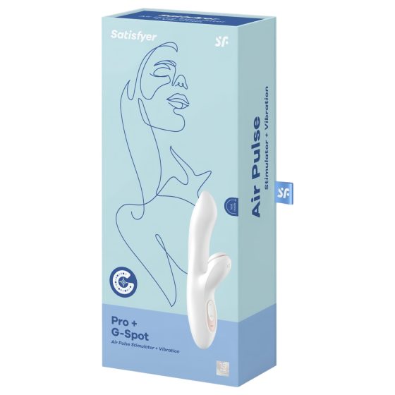 Satisfyer Pro+ G-spot - csiklóizgató és G-pont vibrátor