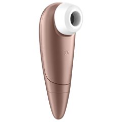   Satisfyer 1 Number One - vízálló léghullámos csiklóizgató (barna)