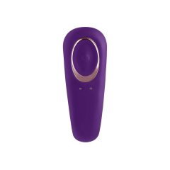   Satisfyer Double Classic - vízálló, akkus párvibrátor (lila)