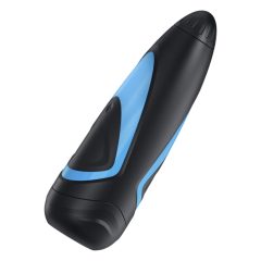   Satisfyer Men One maszturbátor és Lusty Tongues betét (kék-fekete)