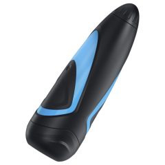   Satisfyer Men One maszturbátor és Lusty Tongues betét (kék-fekete)