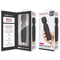 Bodywand Luxe - akkus, mini masszírozó vibrátor (fekete)