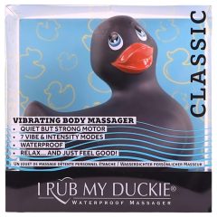   My Duckie 2.0 - játékos kacsa vízálló csiklóvibrátor (fekete)