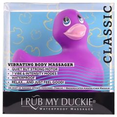   My Duckie 2.0 - játékos kacsa vízálló csiklóvibrátor (lila)