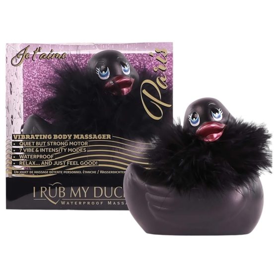 My Duckie Paris 2.0 - csiklóvibrátor (fekete)