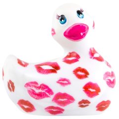   My Duckie Romance 2.0 - vízálló csiklóvibrátor (fehér-pink)