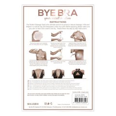   Bye Bra Perfect A-F - láthatatlan mellemelő tapasz - nude (6 pár)