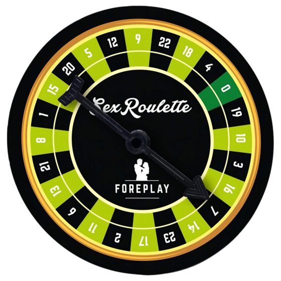 Sex Roulette Foreplay - szex társasjáték (10 nyelven)