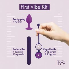   / Rianne Essentials First - vibrátor szett - lila (3 részes)