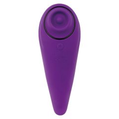 FEELZTOYS Femmegasm - akkus 2in1 csiklóvibrátor (lila)